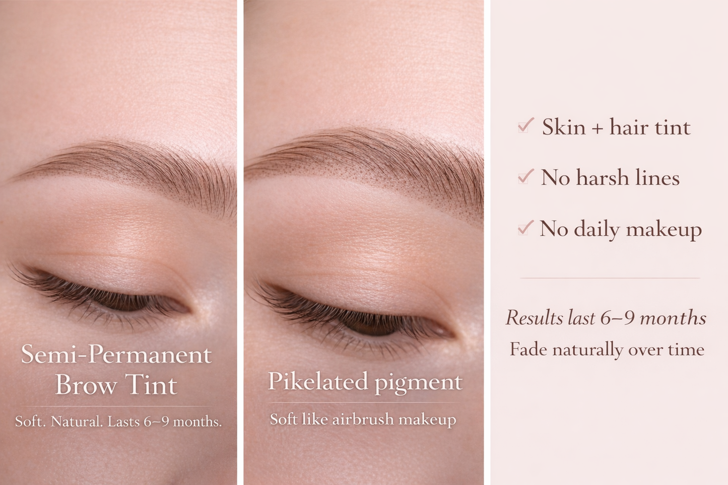 Semi-Permanent Brow Tint