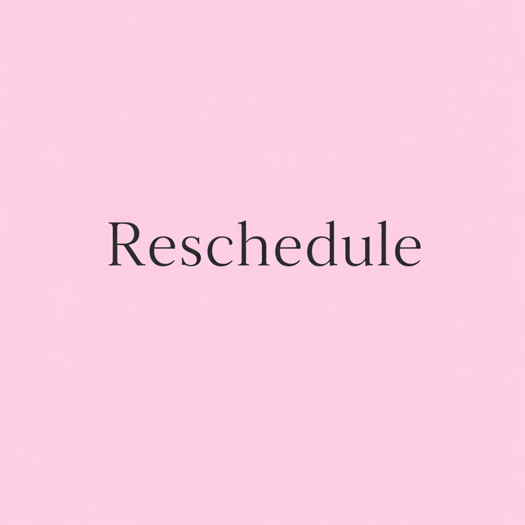 Reschedule Only